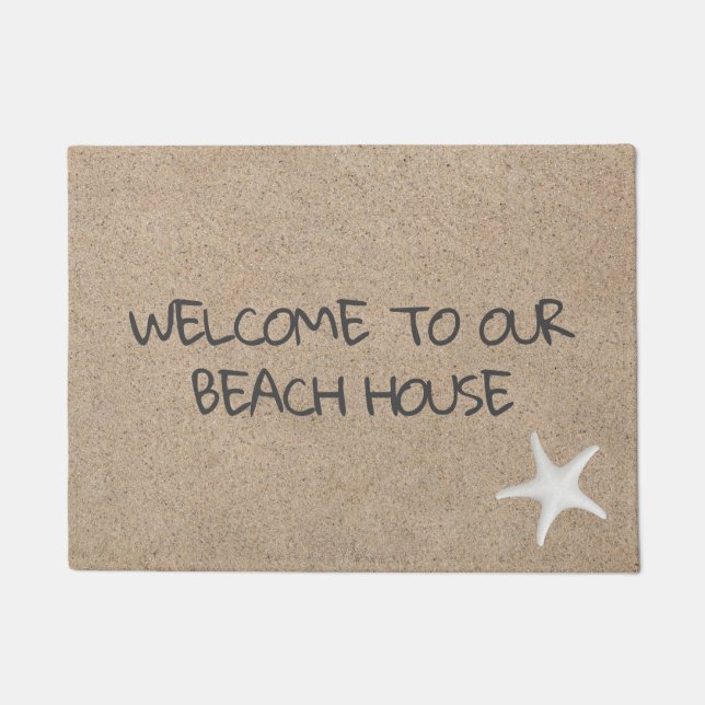 Felpudo Doormat Beach House (Anverso)