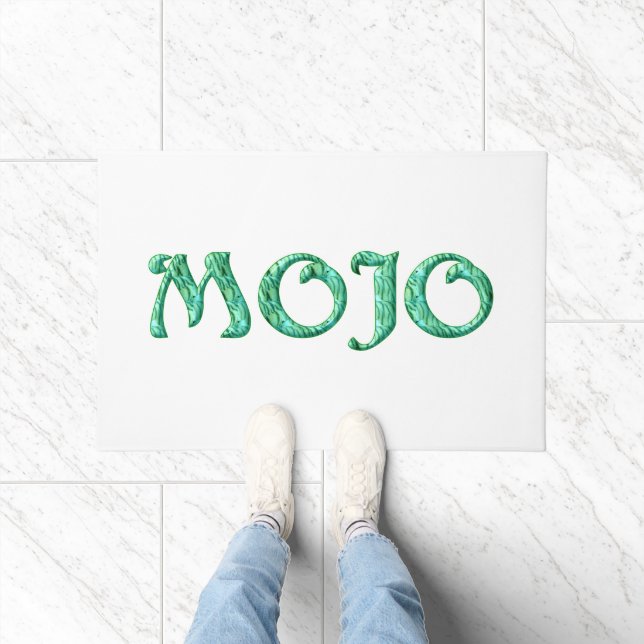 Felpudo Doormat blanco mojo (Interior)