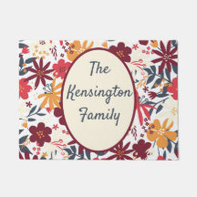 DOORMAT bohemio personalizado