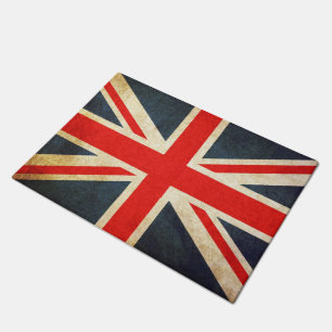 Felpudo Doormat BRITÁNICO de Union Jack de la bandera del