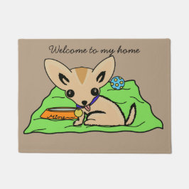 Felpudo Doormat chihuahua