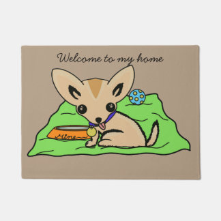 Felpudo Doormat chihuahua