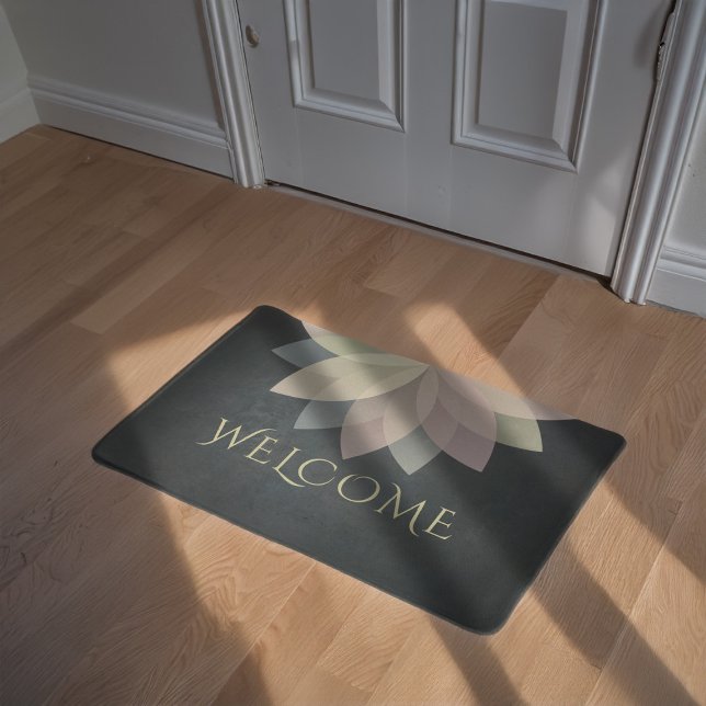 Felpudo Doormat Colorful Lotus Mandala (Subido por el creador)