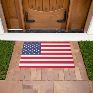 Felpudo Doormat con bandera patriótica