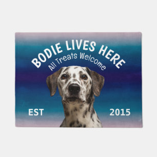 Felpudo Doormat Dalmatiano Personalizado Perro Enamorado