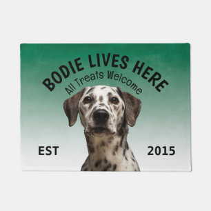 Felpudo Doormat Dalmatiano Personalizado Perro Enamorado
