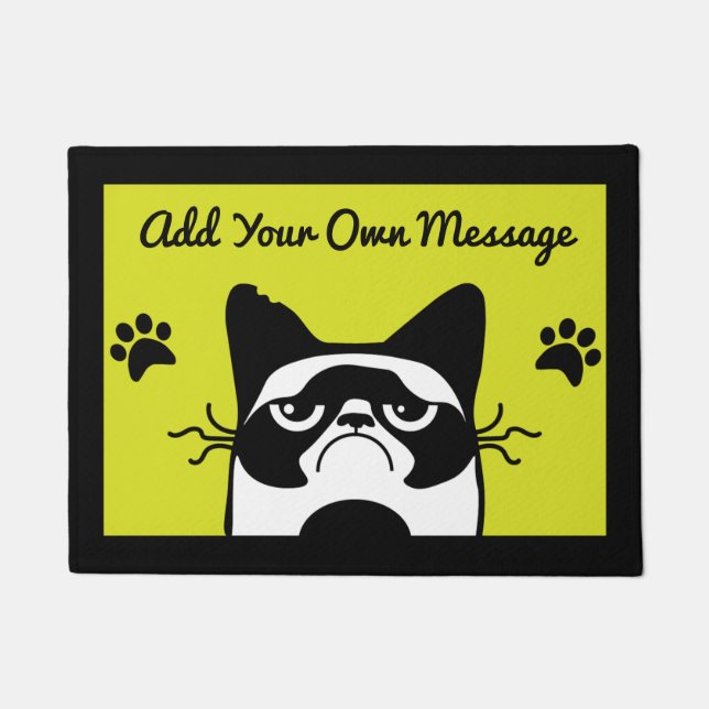 Felpudo Doormat de accesorios para el hogar para mascotas  (Anverso)