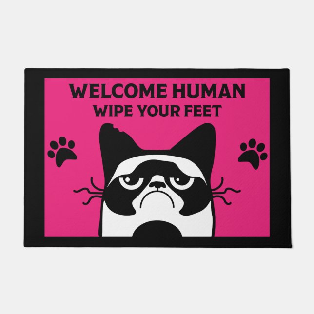 Felpudo Doormat de accesorios para el hogar para mascotas  (Anverso)