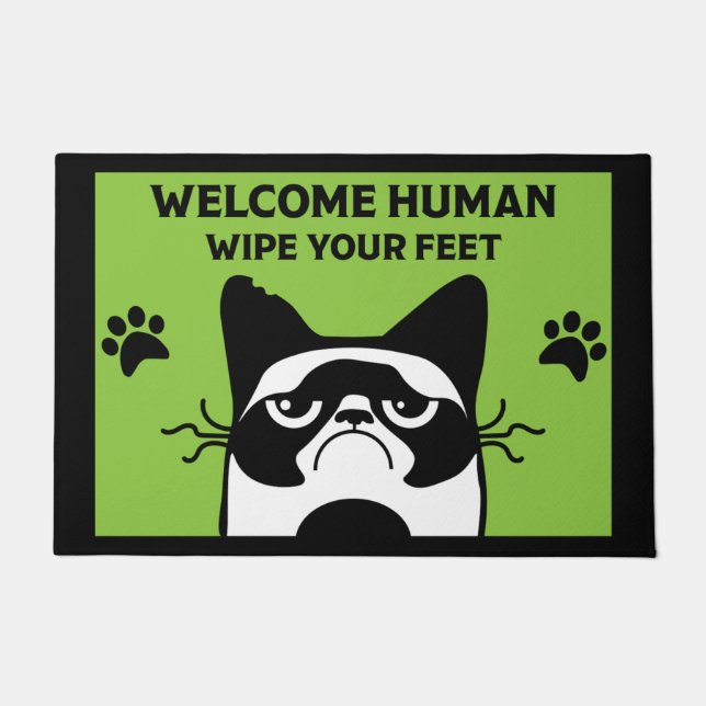 Felpudo Doormat de accesorios para el hogar para mascotas  (Anverso)