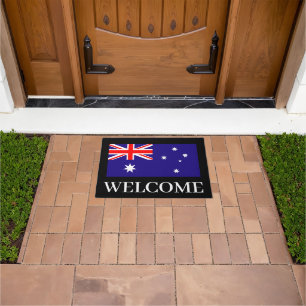 Felpudo Doormat de bandera australiana para el hogar o el 