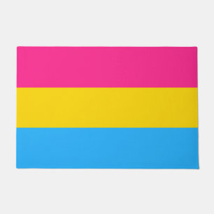 Felpudo Doormat de Bandera Pansexual
