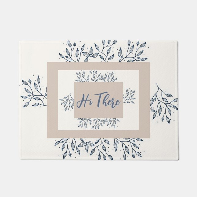 Felpudo Doormat de bienvenida (Anverso)