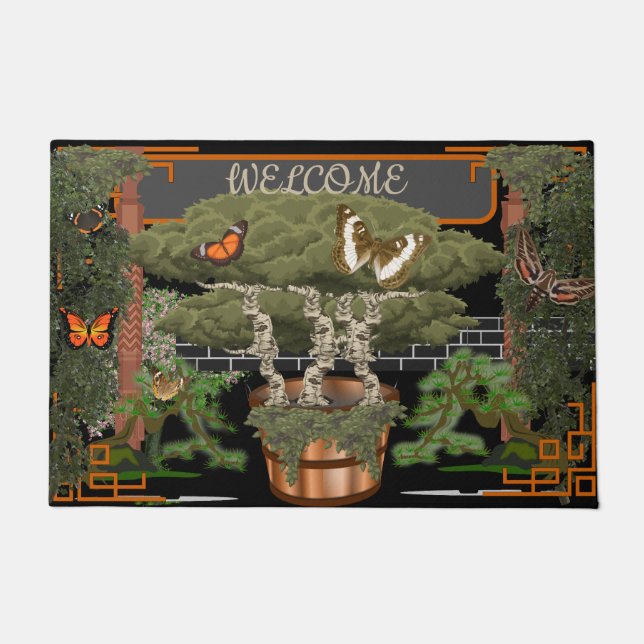 Felpudo Doormat de bienvenida (Anverso)