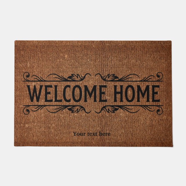 Felpudo Doormat de bienvenida (Anverso)