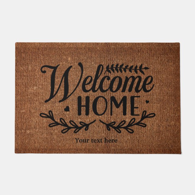 Felpudo Doormat de bienvenida (Anverso)