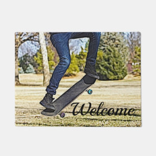 Felpudo Doormat De Bienvenida A Ollie Painterly