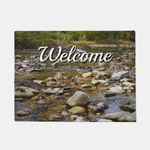 Felpudo Doormat de bienvenida a Rocky Path