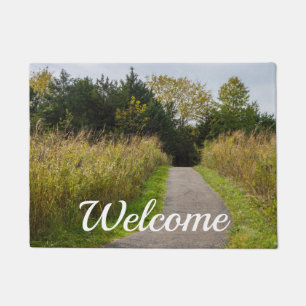 Felpudo Doormat de bienvenida a Runge Walkway