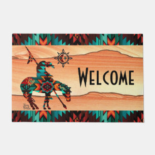 Felpudo Doormat De Bienvenida Al Final Del Sendero