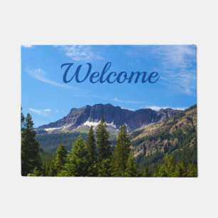 Felpudo Doormat de bienvenida de Silver Gate Montana