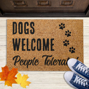 Felpudo Doormat de bienvenida - Doormat de impresión de p