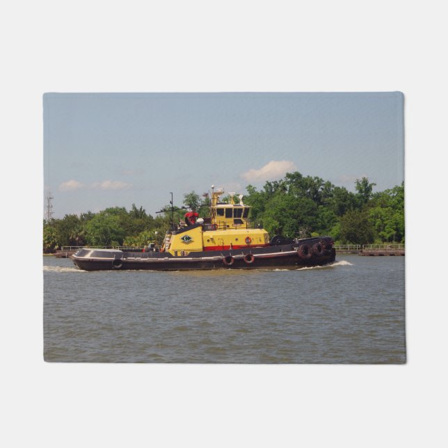 Felpudo Doormat de bulldog (Anverso)