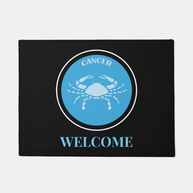 Felpudo Doormat de cáncer (Anverso)
