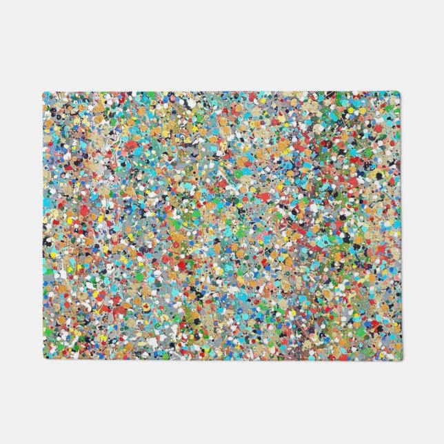 Felpudo Doormat de Confetti (Anverso)
