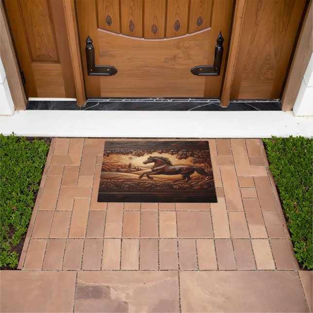 Felpudo Doormat de cuero (Exterior)