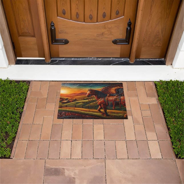 Felpudo Doormat de cuero (Exterior)