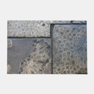 Felpudo Doormat de diseño de piedra de Petoskey
