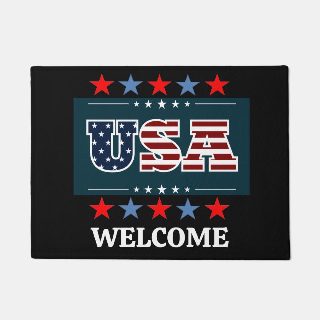 Felpudo Doormat de Estados Unidos (Anverso)