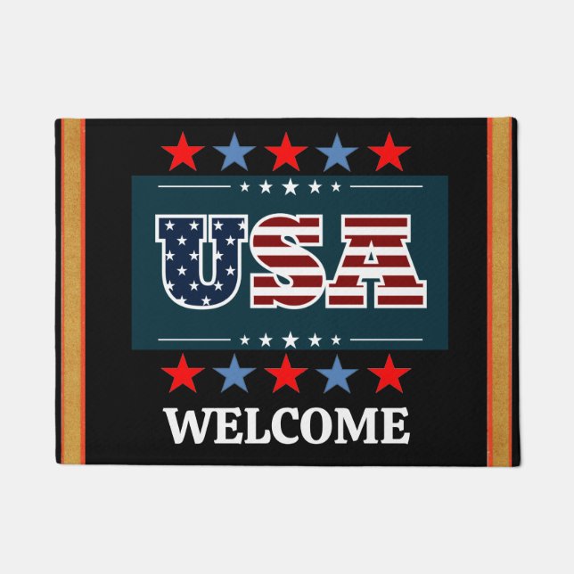 Felpudo Doormat de Estados Unidos (Anverso)