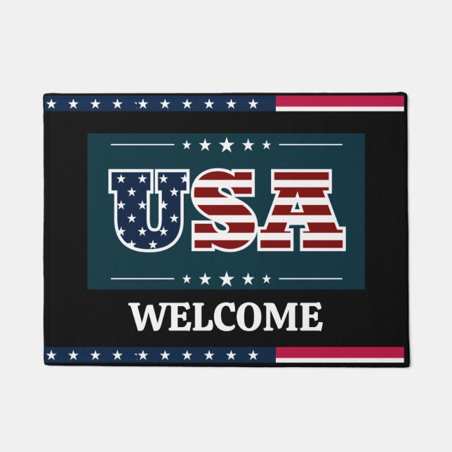 Felpudo Doormat de Estados Unidos (Anverso)