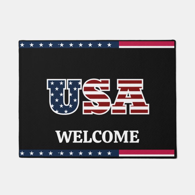 Felpudo Doormat de Estados Unidos (Anverso)