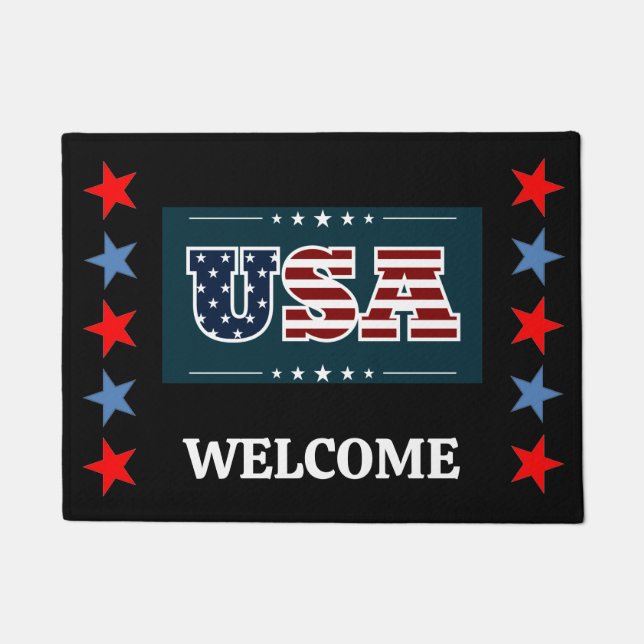 Felpudo Doormat de Estados Unidos (Anverso)