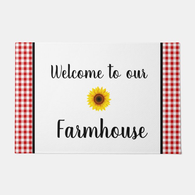 Felpudo Doormat de Farmhouse (Anverso)