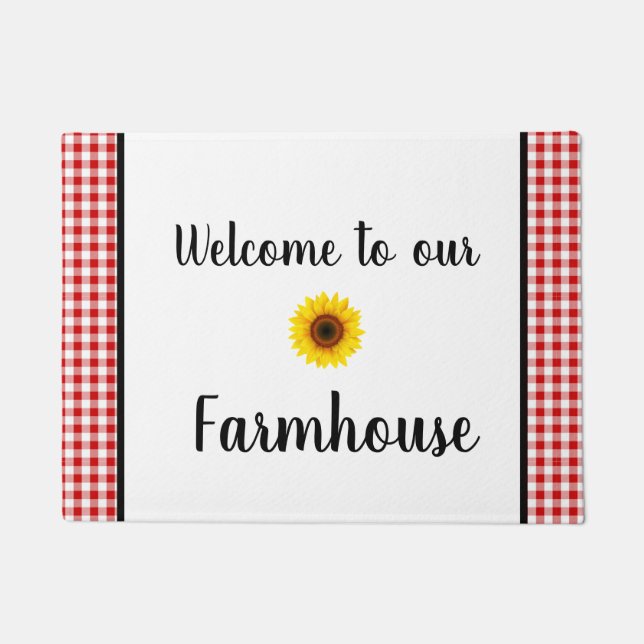 Felpudo Doormat de Farmhouse (Anverso)