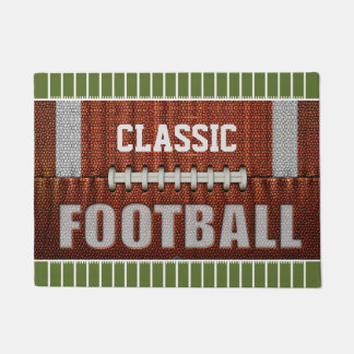 Felpudo Doormat de fútbol clásico personalizado