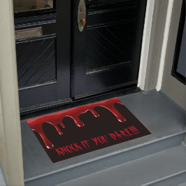 Felpudo Doormat de Halloween - ¡Llama Si Te Atreves!
