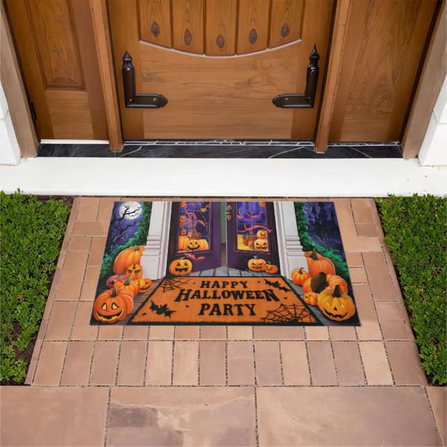 Felpudo Doormat de Halloween Party (Exterior)