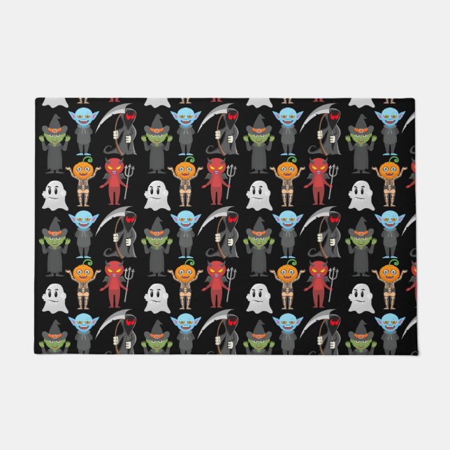 Felpudo Doormat de Halloween Party (Anverso)