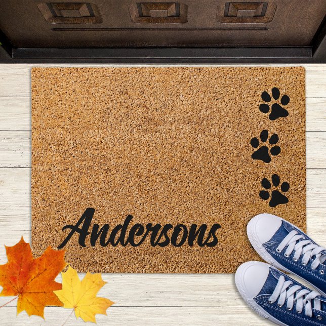 Felpudo Doormat de impresión de hojas - Doormat personaliz (Subido por el creador)