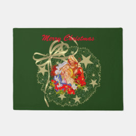 Felpudo Doormat de Jesús del bebé