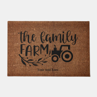 Felpudo Doormat de la granja familiar