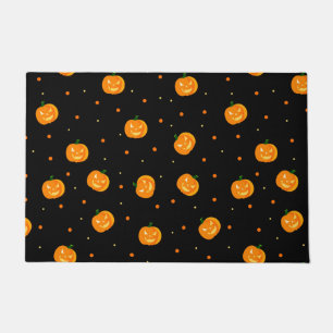 Felpudo Doormat de la lluvia de calabaza