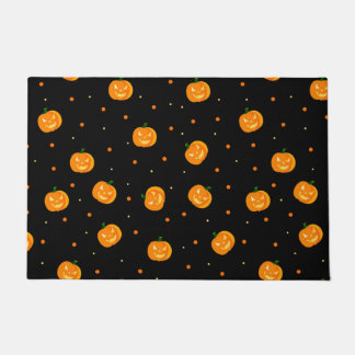 Felpudo Doormat de la lluvia de calabaza
