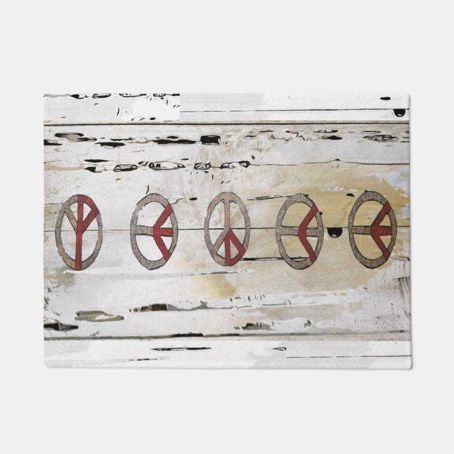 Felpudo Doormat de la Paz (Anverso)