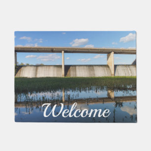 Felpudo Doormat de la presa de Springfield Lake Missouri