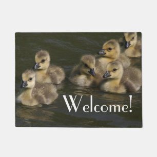 Felpudo Doormat de la recepción de la fauna de Gosling de